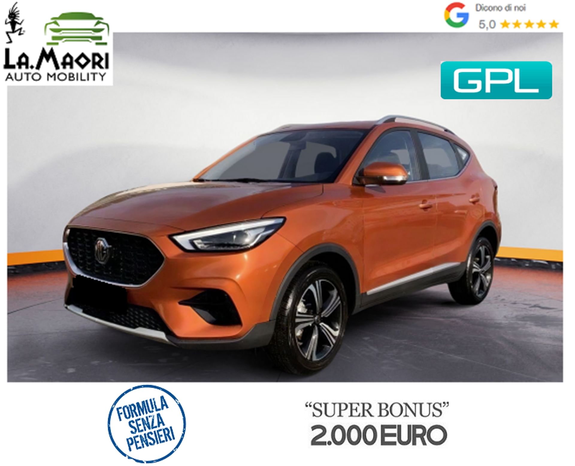 MG ZS 1.5 1.5 VTitech Comfort GPL ** PROMO ** Nuova Benzina con 10 km