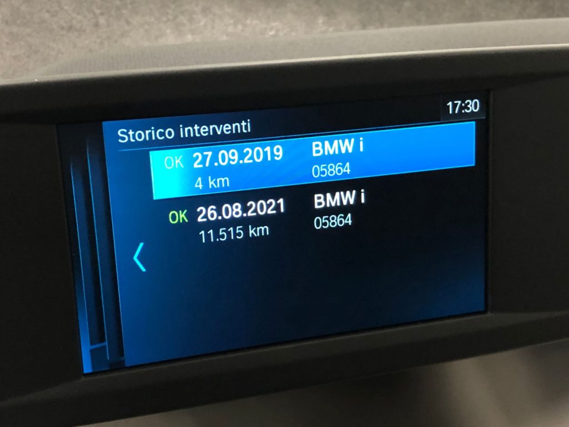 Bmw i3 - Cruscotto