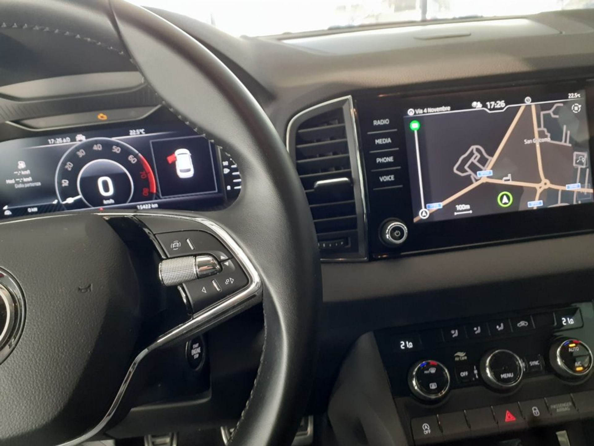 Skoda 1.0 TSI 110 CV - Cruscotto