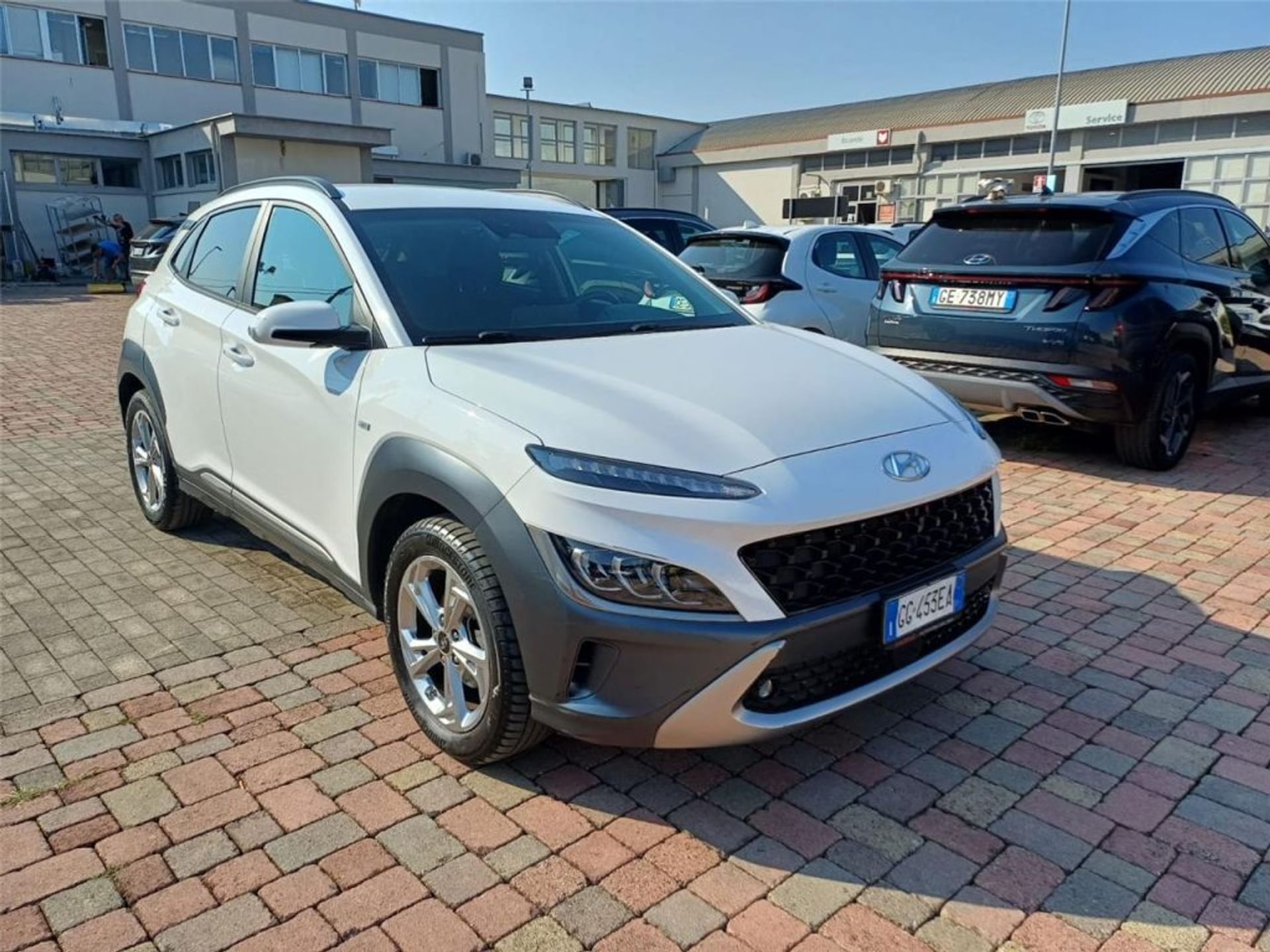 Hyundai Kona 1ªs. (2017-23) 1.6 CRDI Hybrid 48V iMT XLine Usata Ibrida ...
