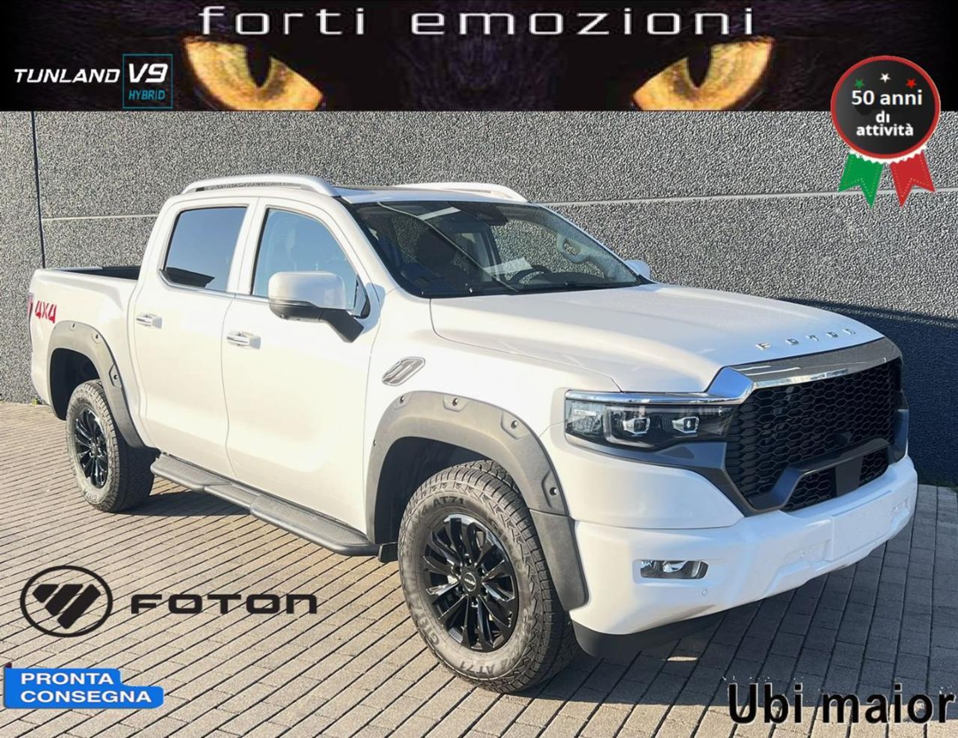Foton Tunland G7 9 VGT Turbo DC 48V 8AT Ultra Nuova Ibrida Diesel con 0 ...