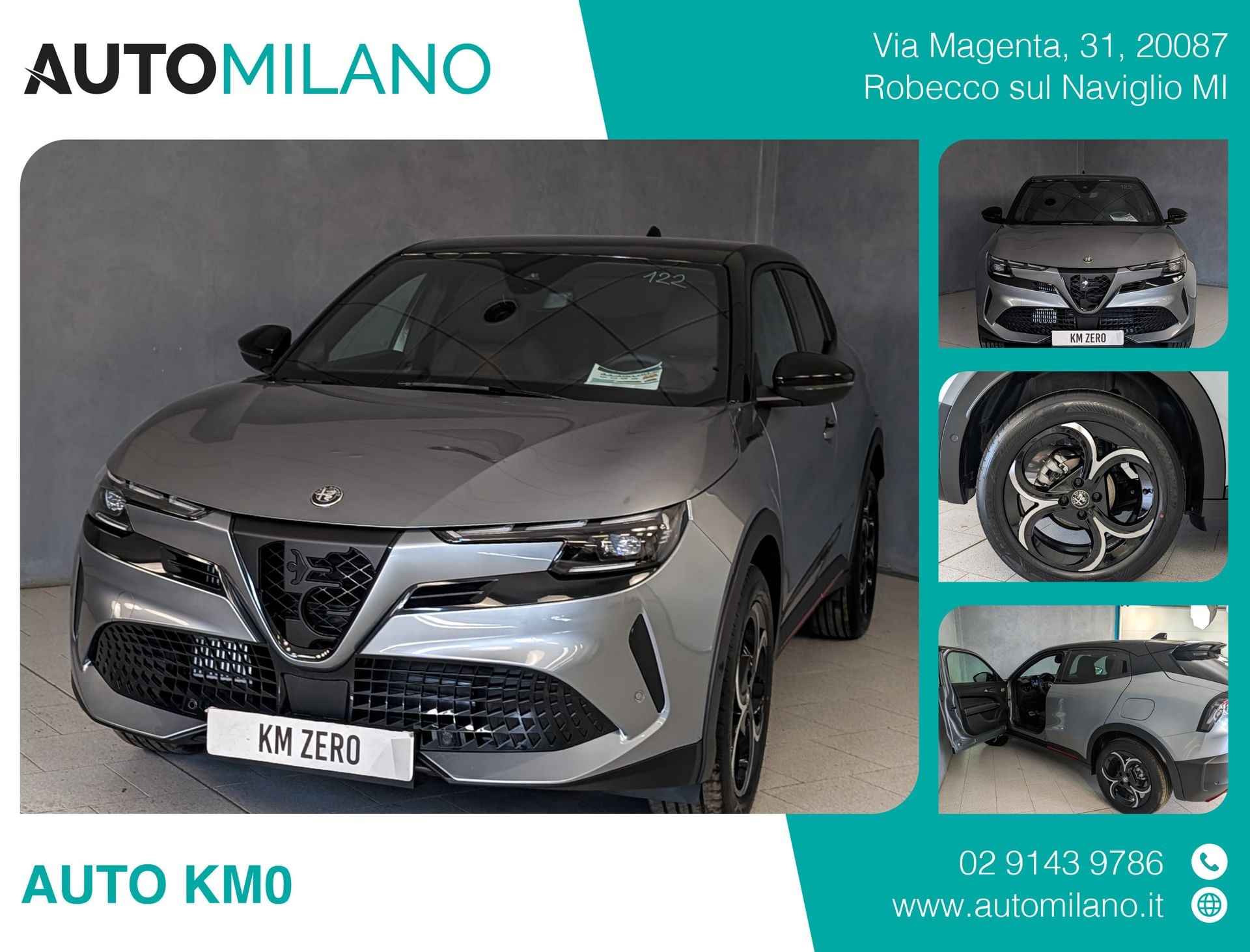 alfa romeo junior 1.2 136cv hybrid edct6 ibrida