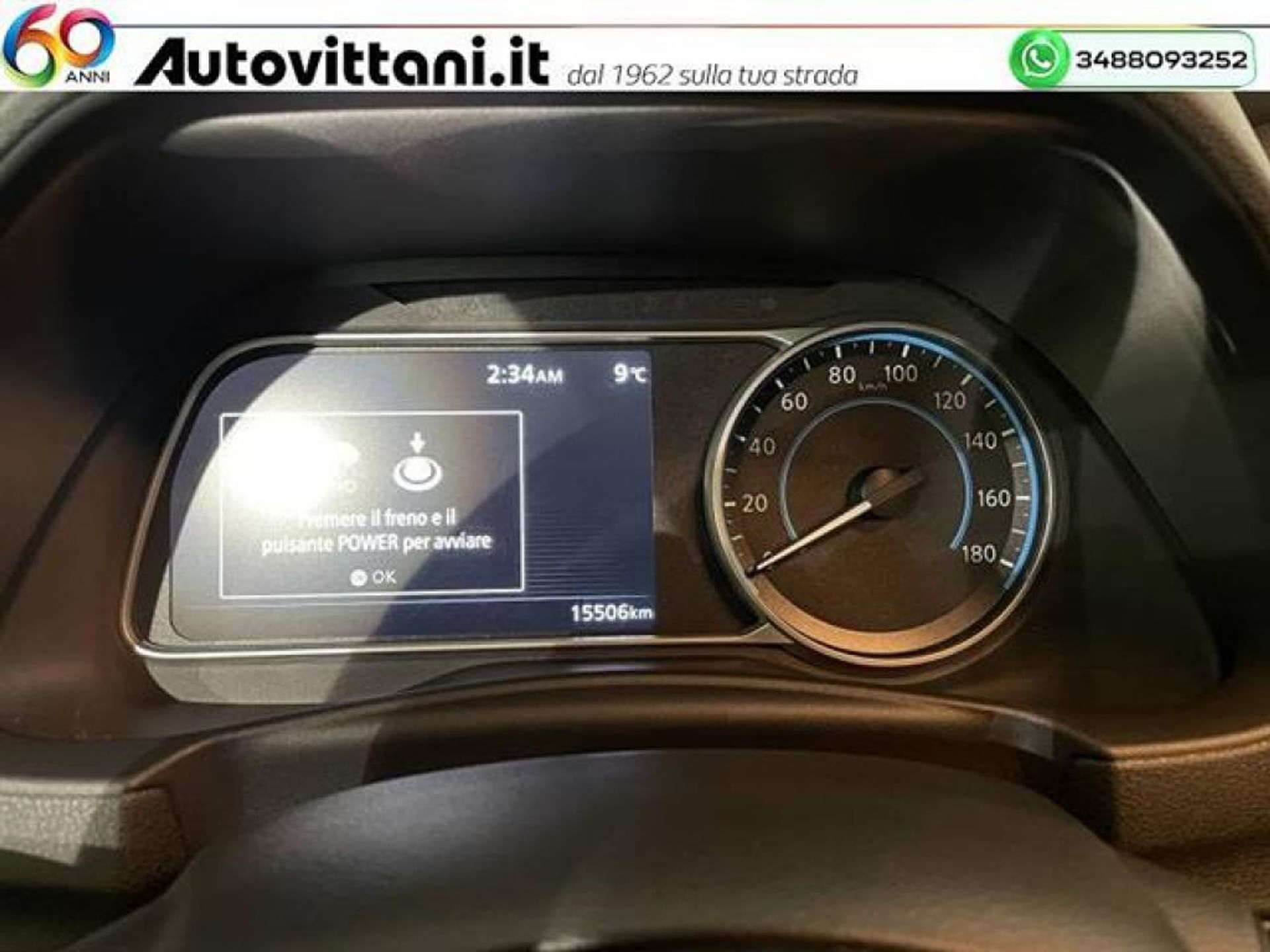 Nissan 40kWh - Cruscotto