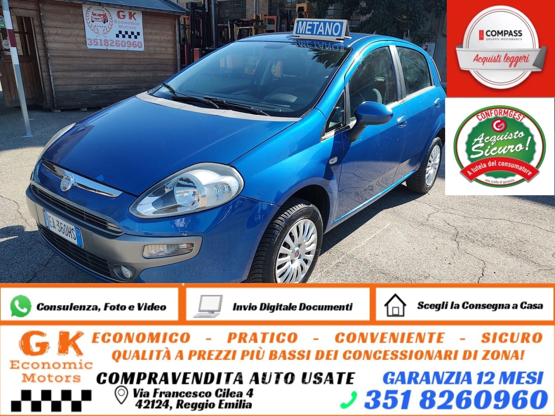 Fiat usate metano in Emilia-Romagna AutoSuperMarket