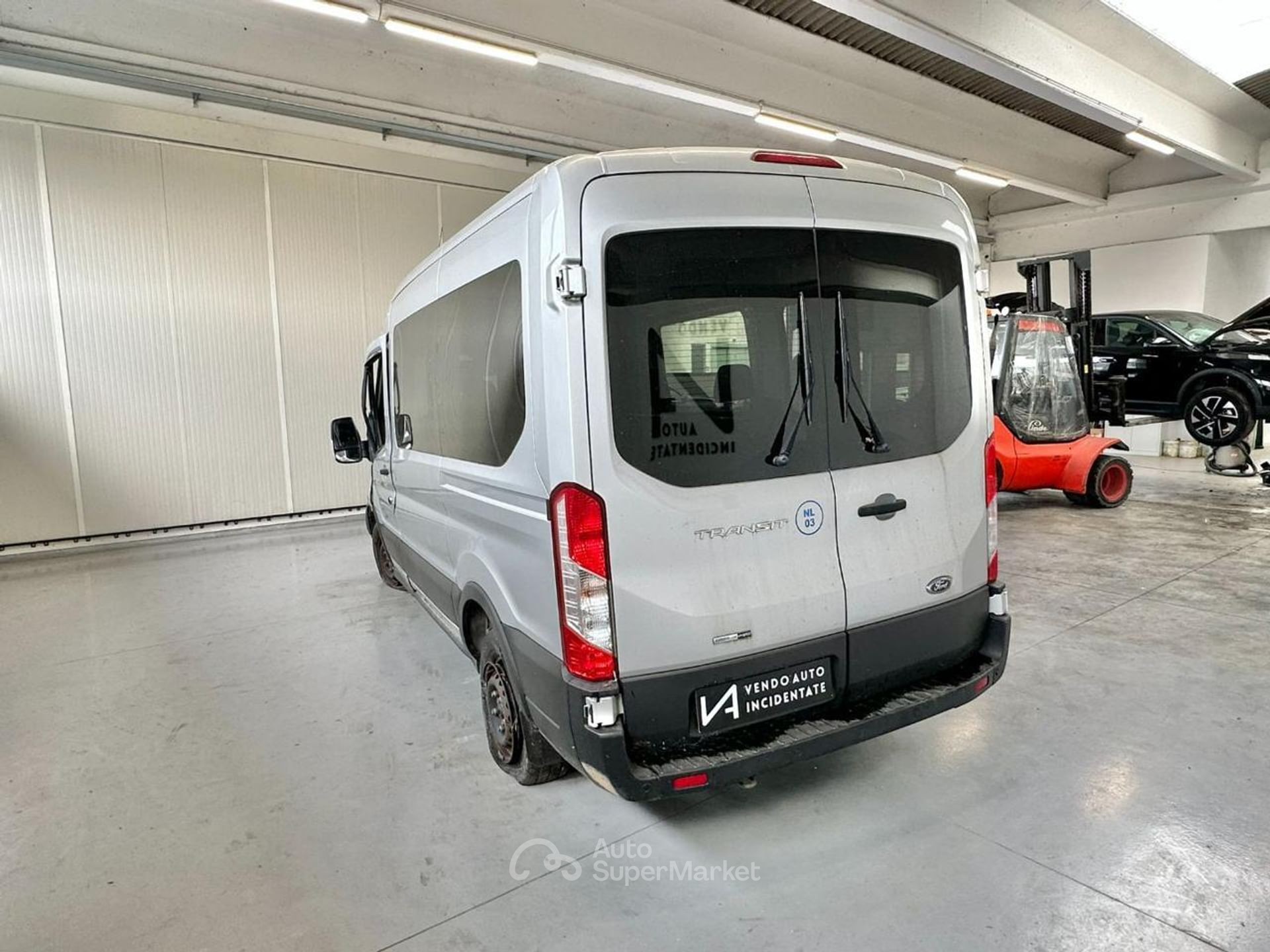 Ford Transit 330 2.0 TDCI ECOBLUE MHEV 130CV 9 POSTI PM-TM Usata Ibrida ...