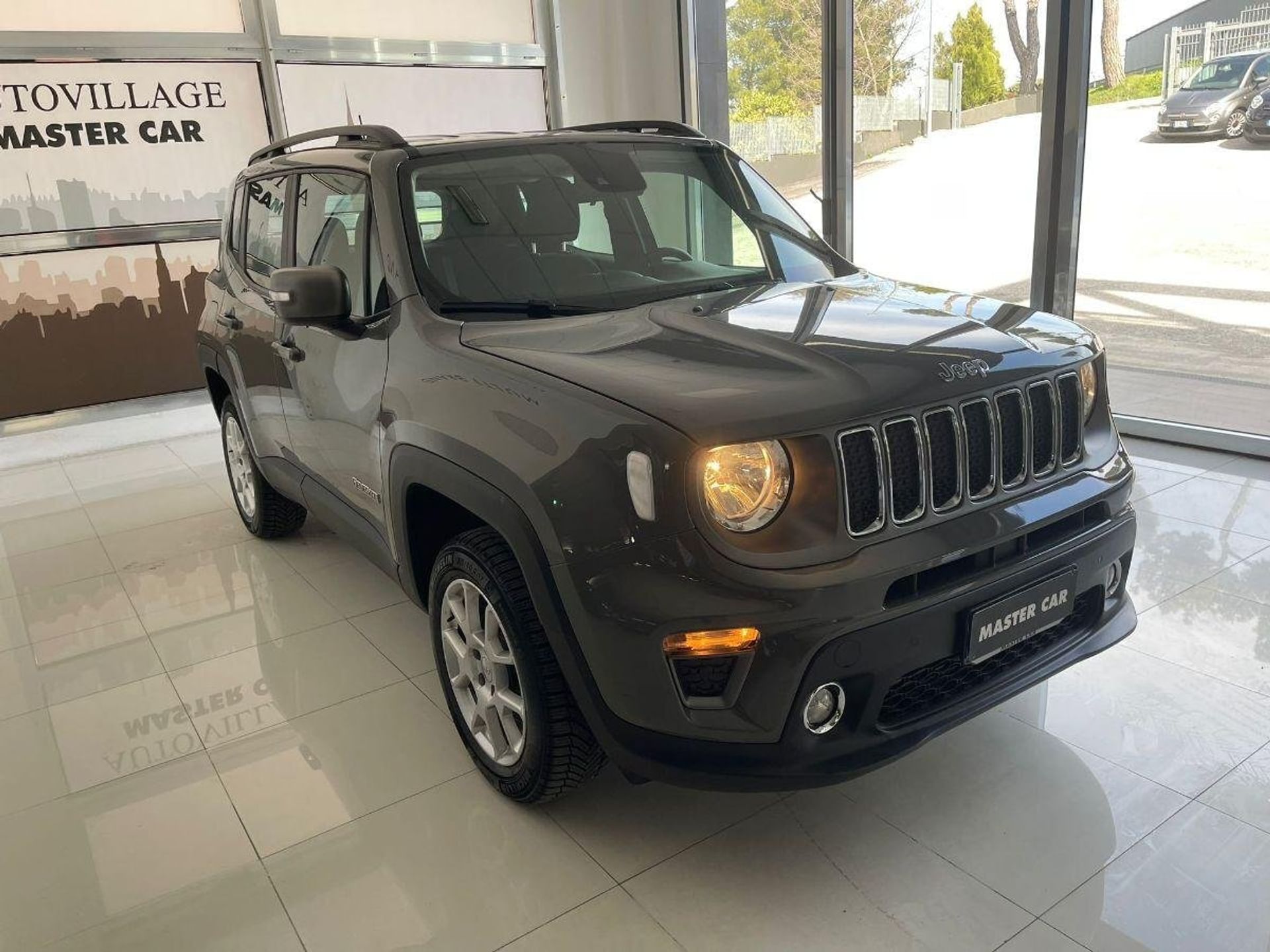 Spoiler paraurti posteriore per jeep renegade 2014- con foro marmit