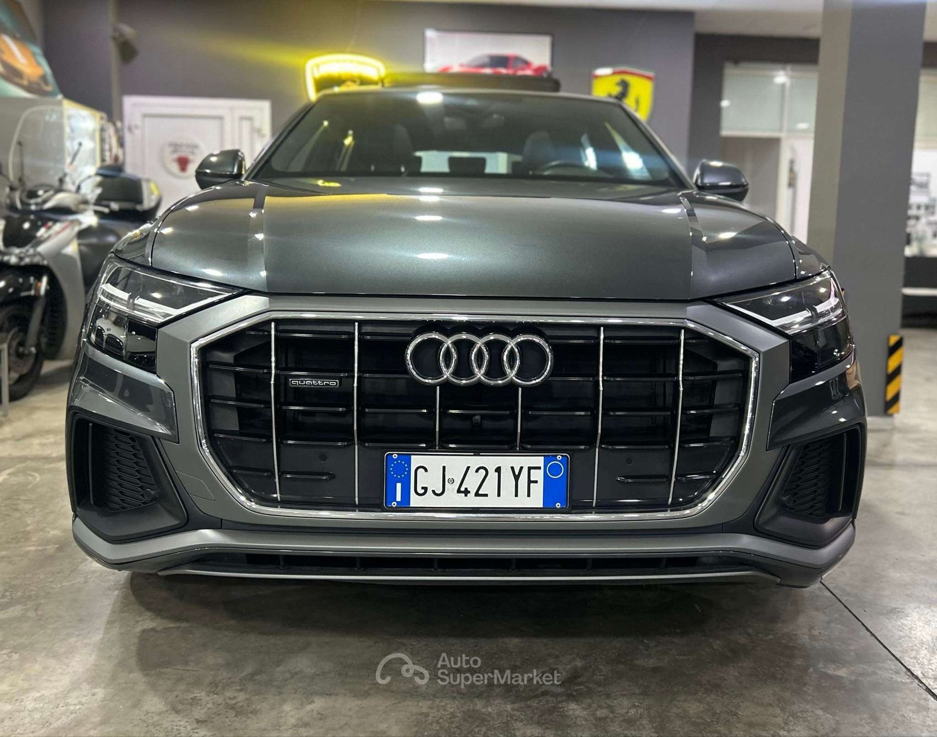 Audi Q8 Q8 50 mhev S-line quattro tiptronic *TETTO*MEMORIA Usata Ibrida ...