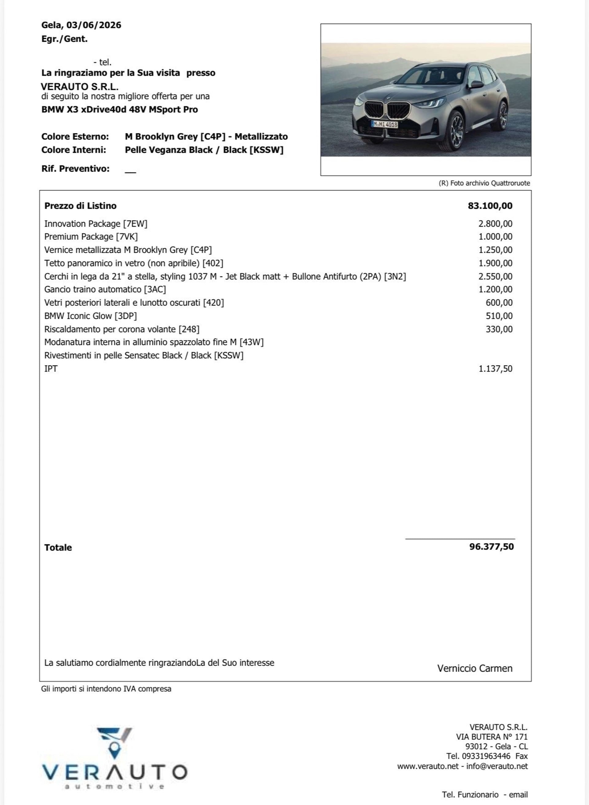 BMW X3