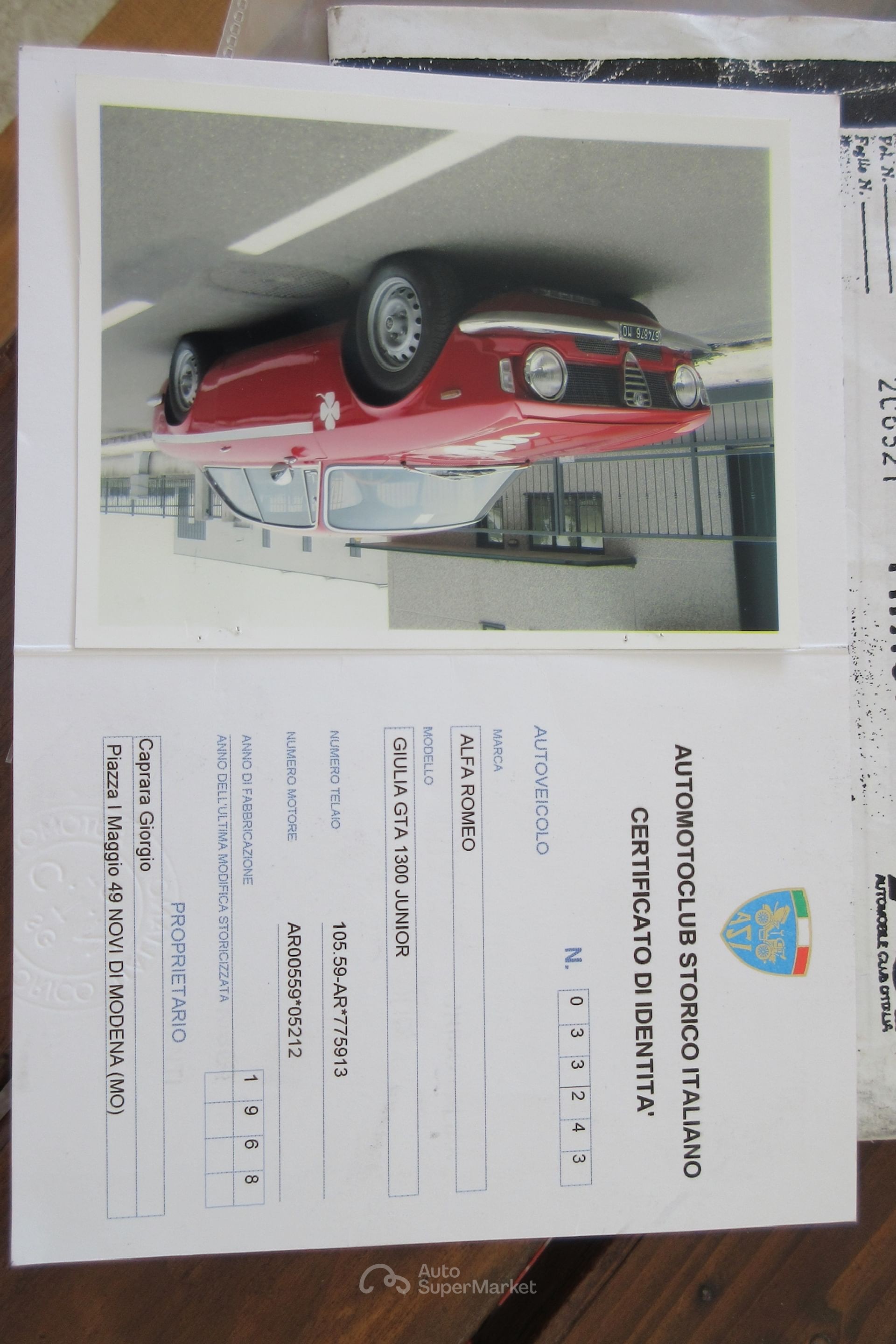 Alfa Romeo GTA Junior