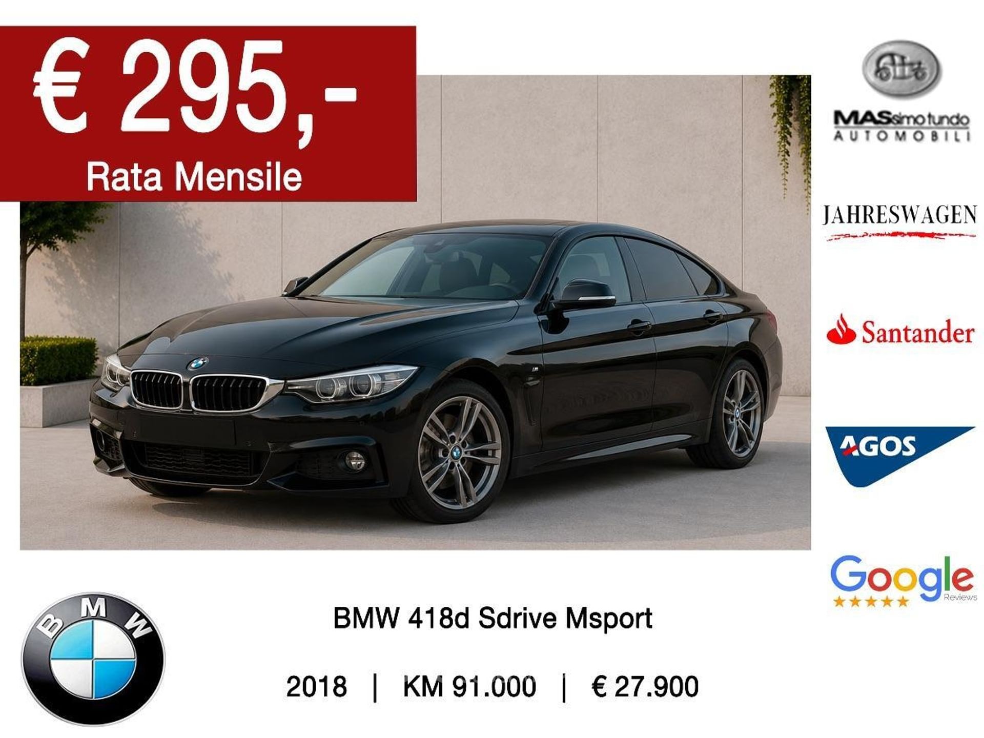 BMW Serie 4 Gran Coupé 418d