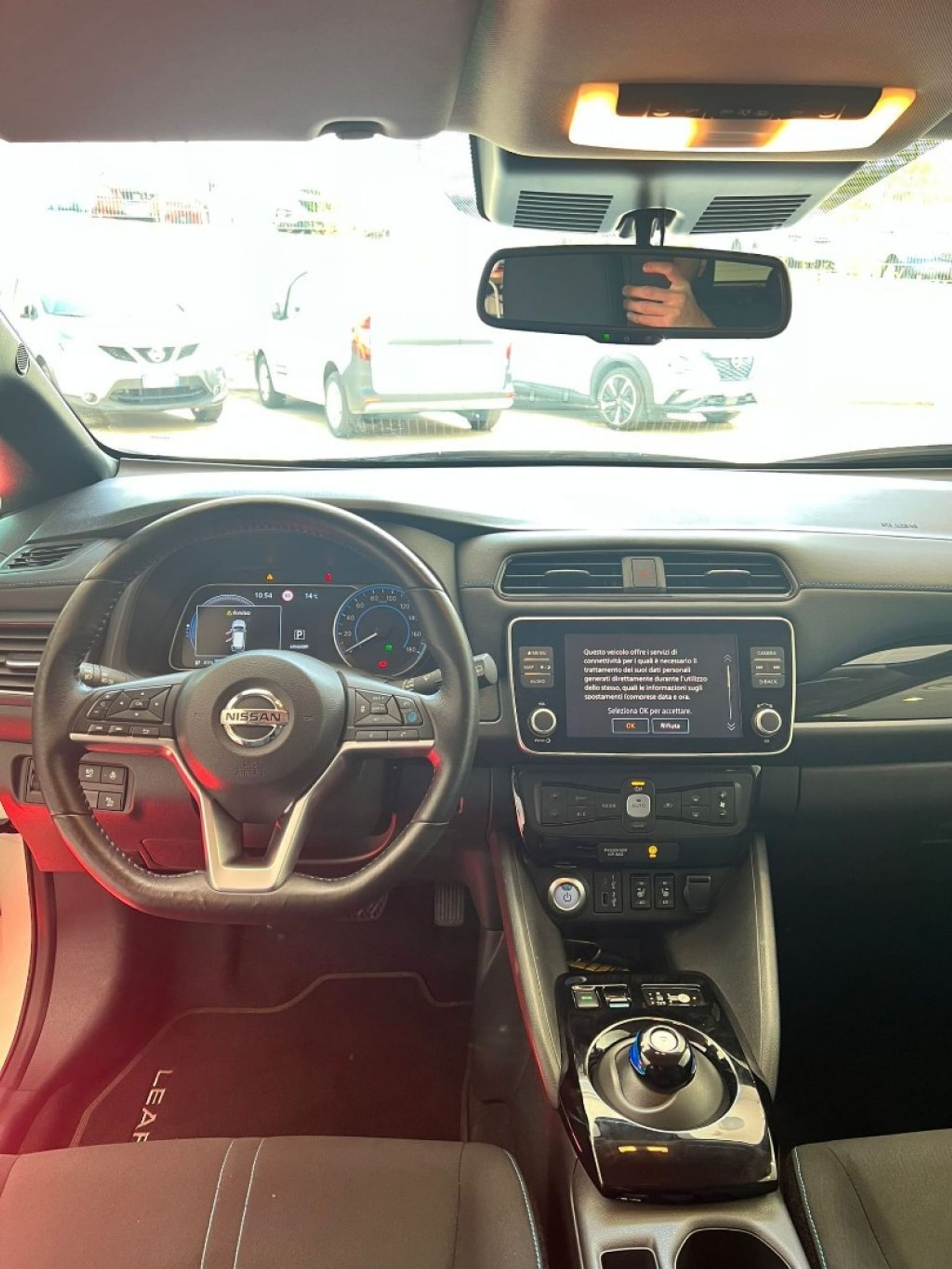 Nissan 40 kWh - Cruscotto