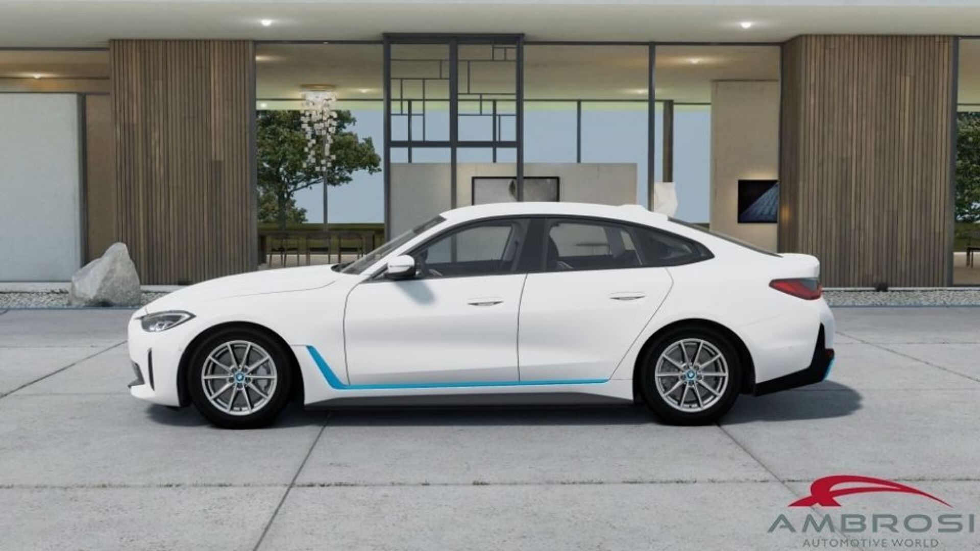 BMW i4 - Laterale sinistro