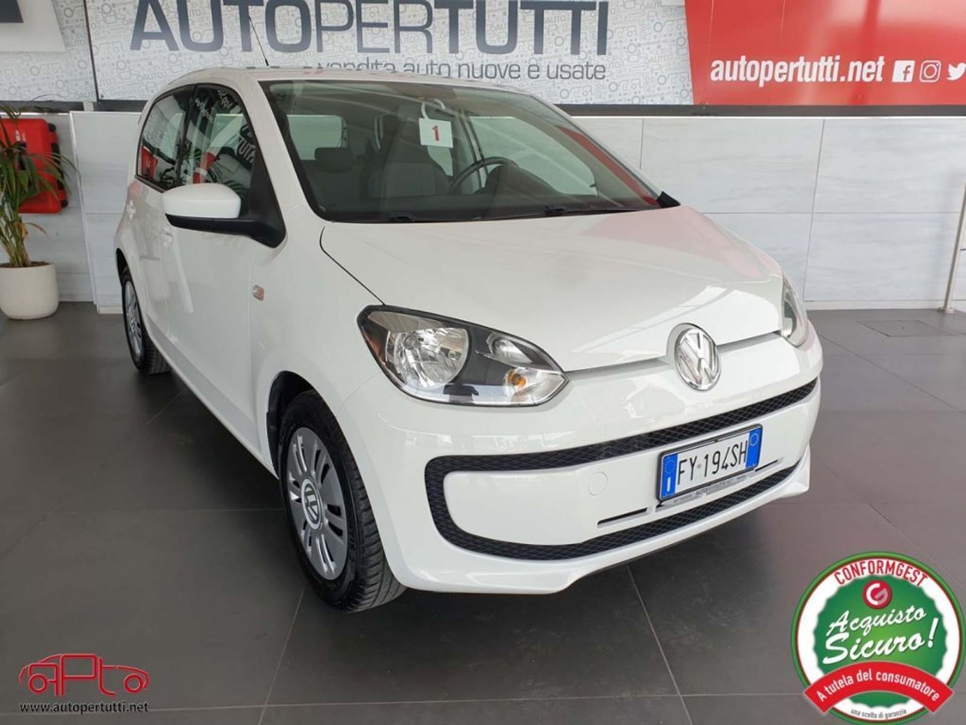 Auto Nuove Pronta Consegna Milano Volkswagen up! Benzina eco move