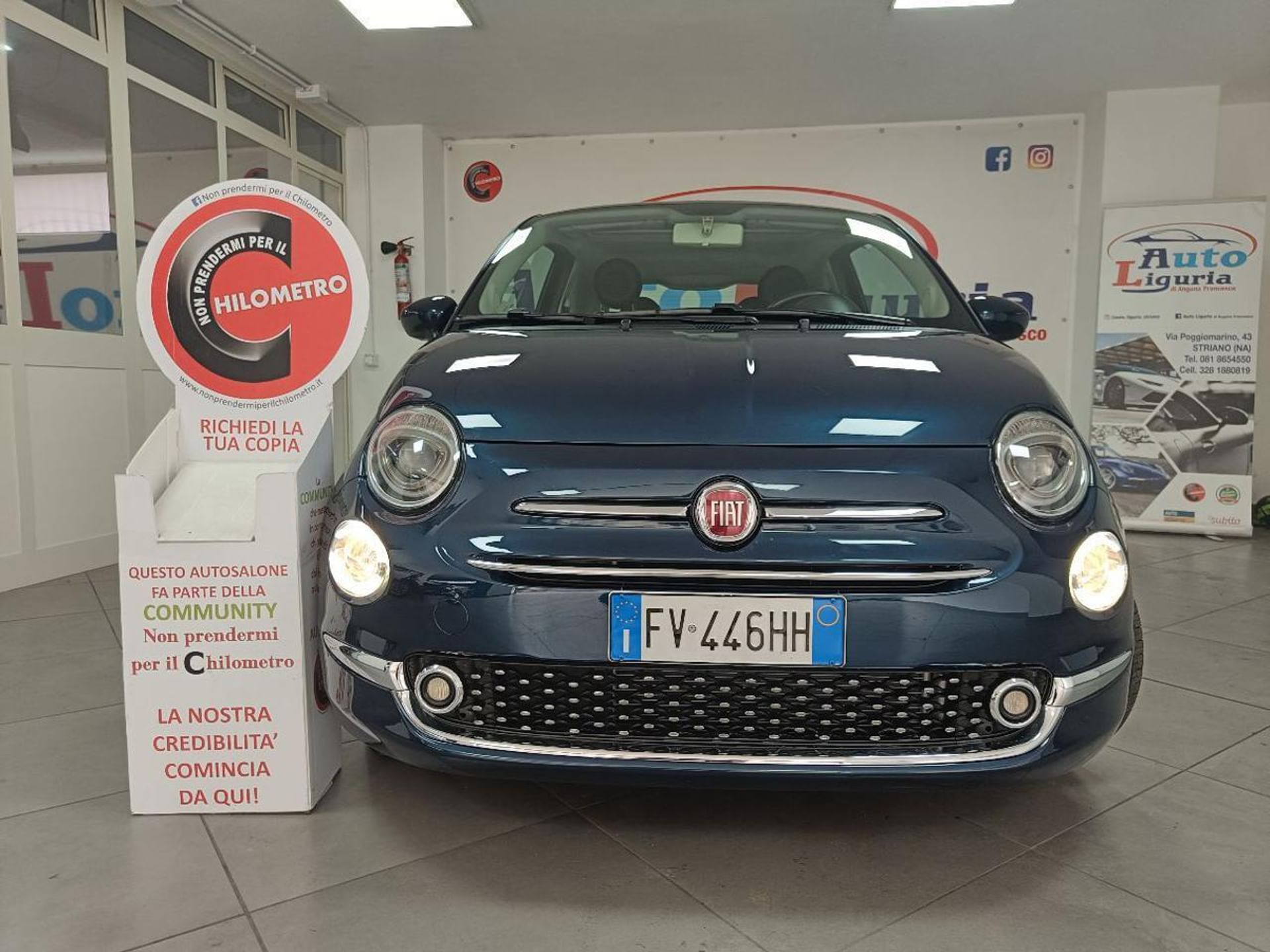 Fiat 500 1.2 1.2 EasyPower Lounge GPL CASA MADRE Usata GPL con 68.149 km a  Striano (NA) - Autosupermarket