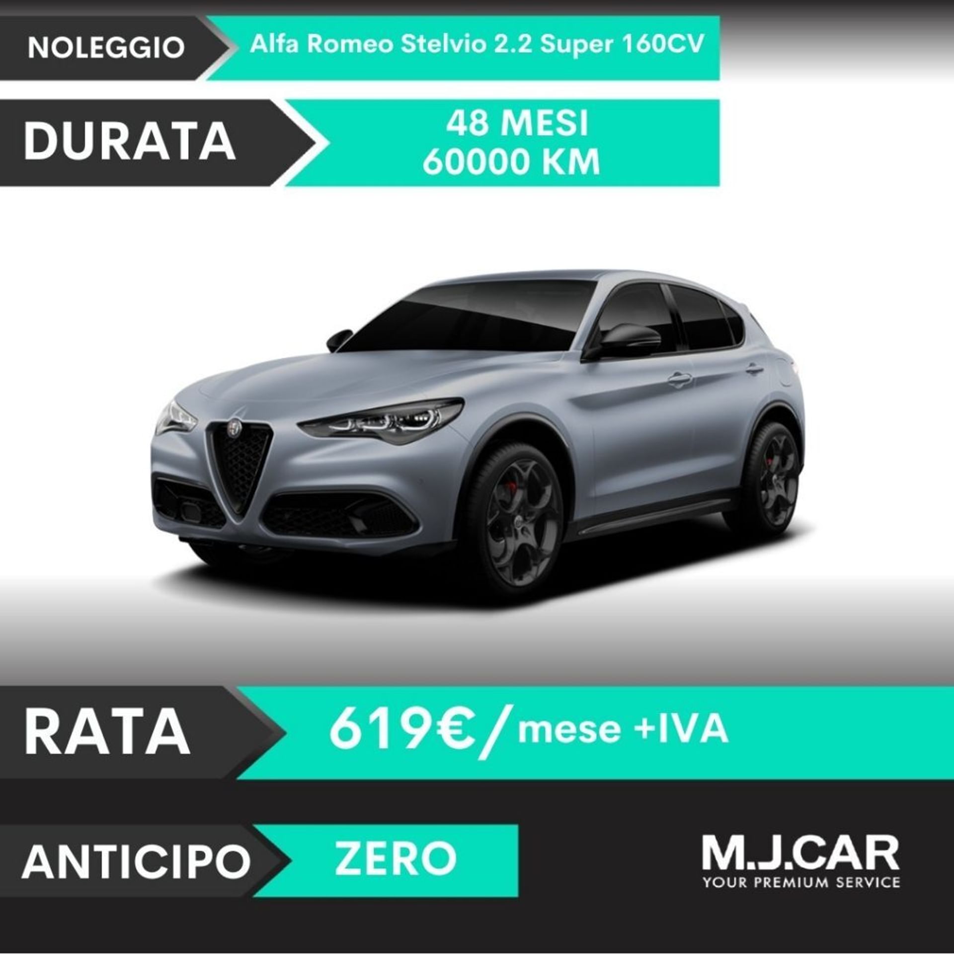 Alfa romeo Stelvio 2.2 Turbodiesel 160 CV