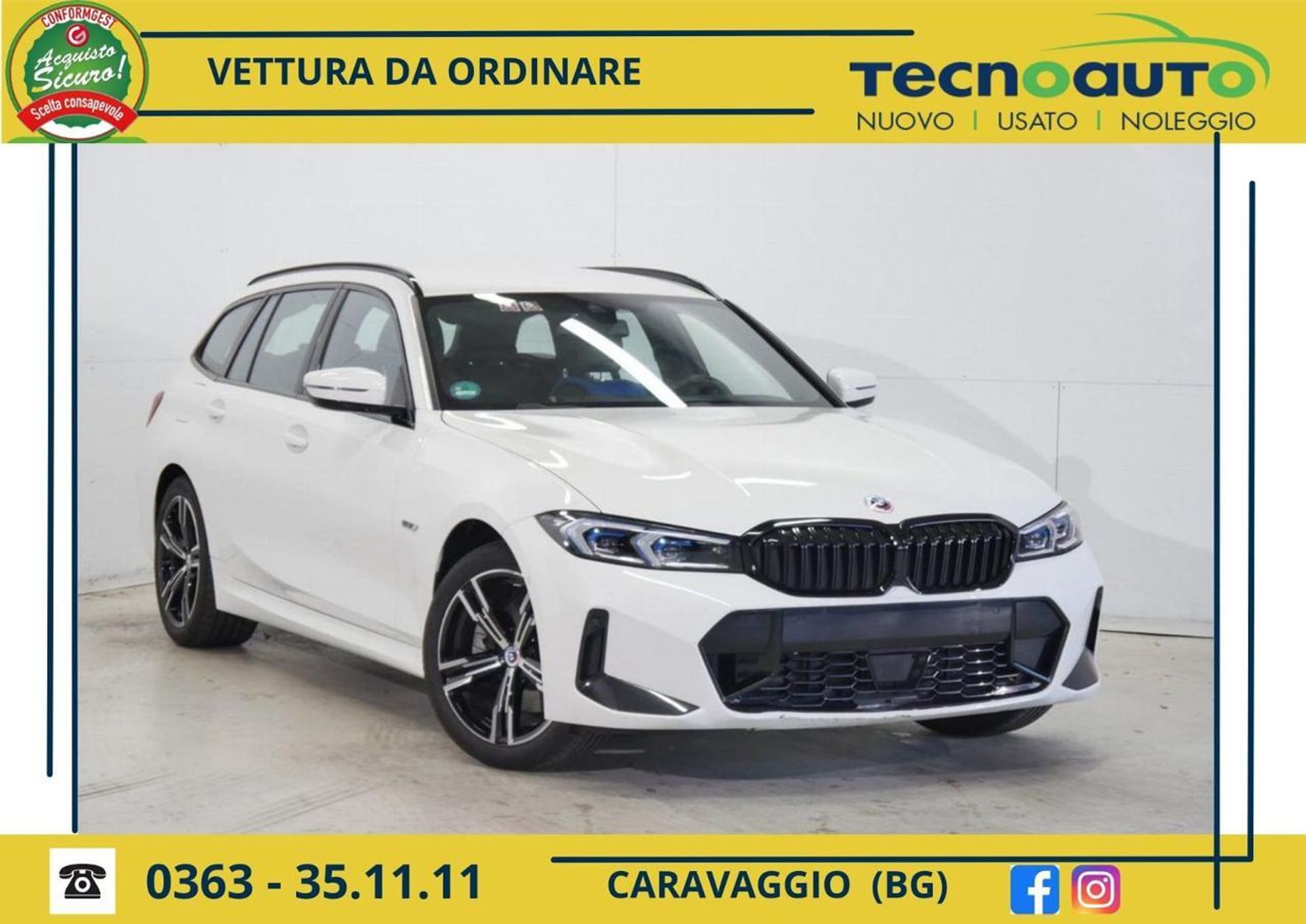 BMW Serie 3 330e e Touring Msport Usata Ibrida con 25.300 km a ...