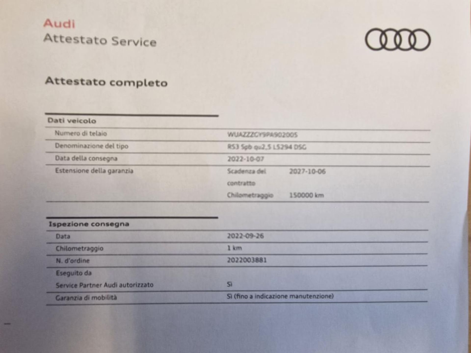 Audi RS 3