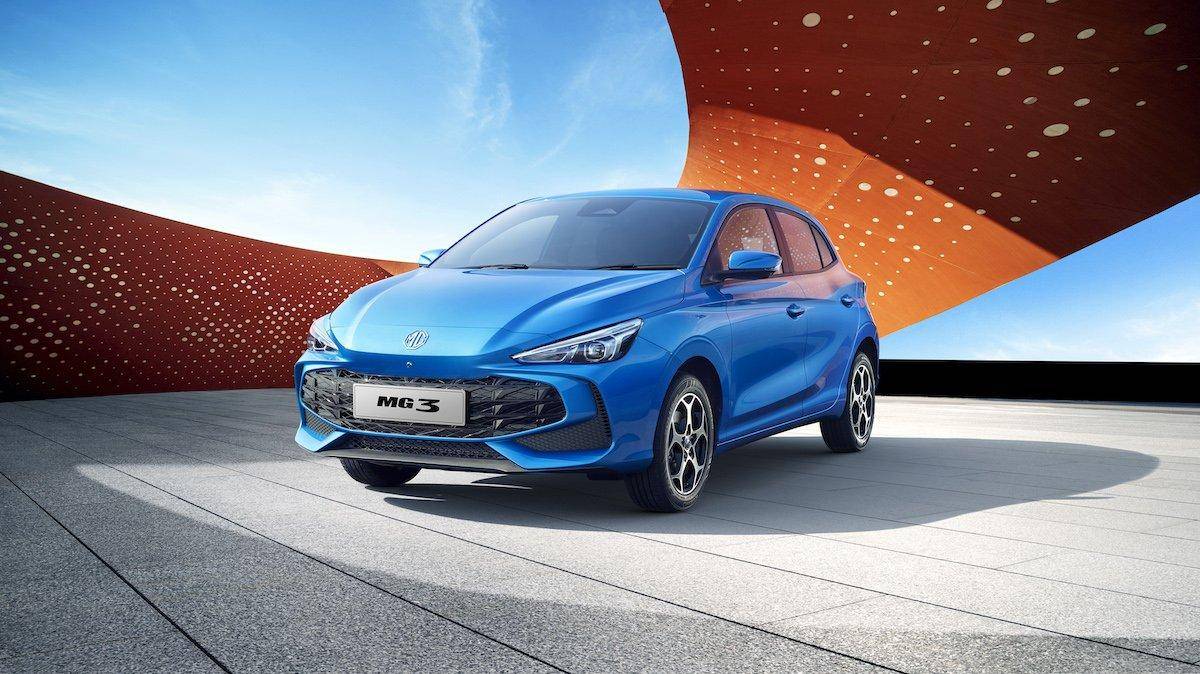 MG 3 2025 compatta 116 CV vista anteriore