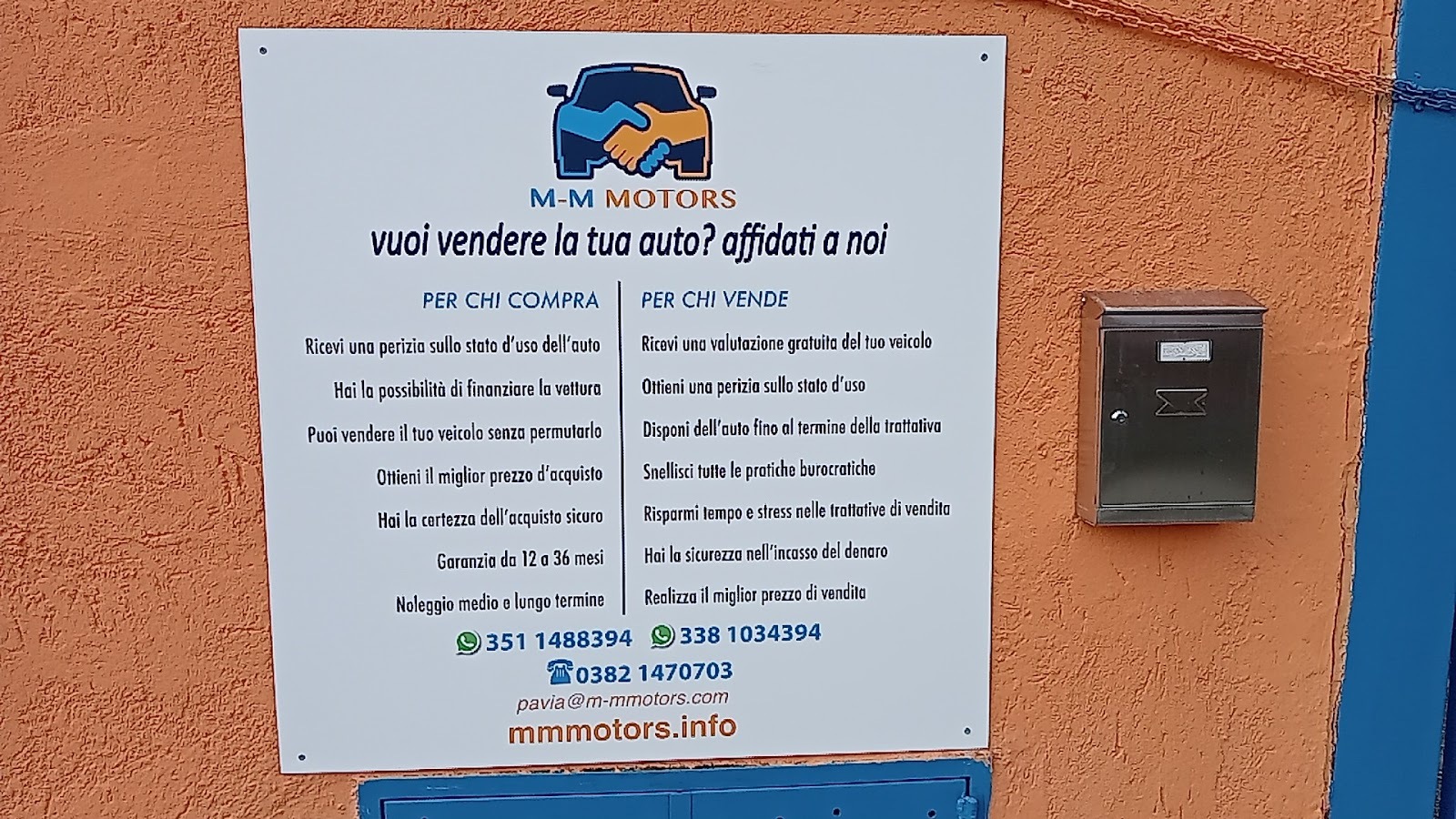 M-M MOTORS - PAVIA
